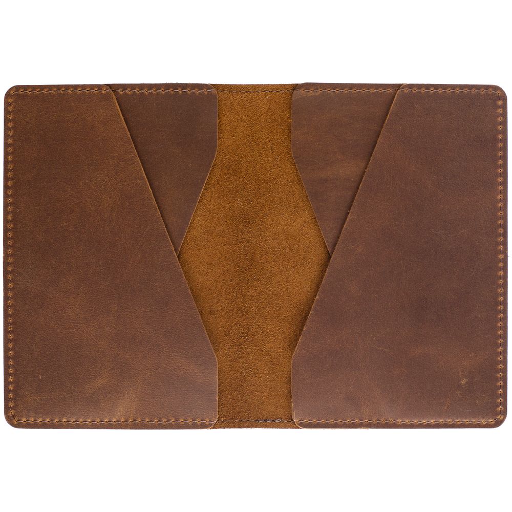 Обложка для паспорта inStream, коричневая (Изображение 4)