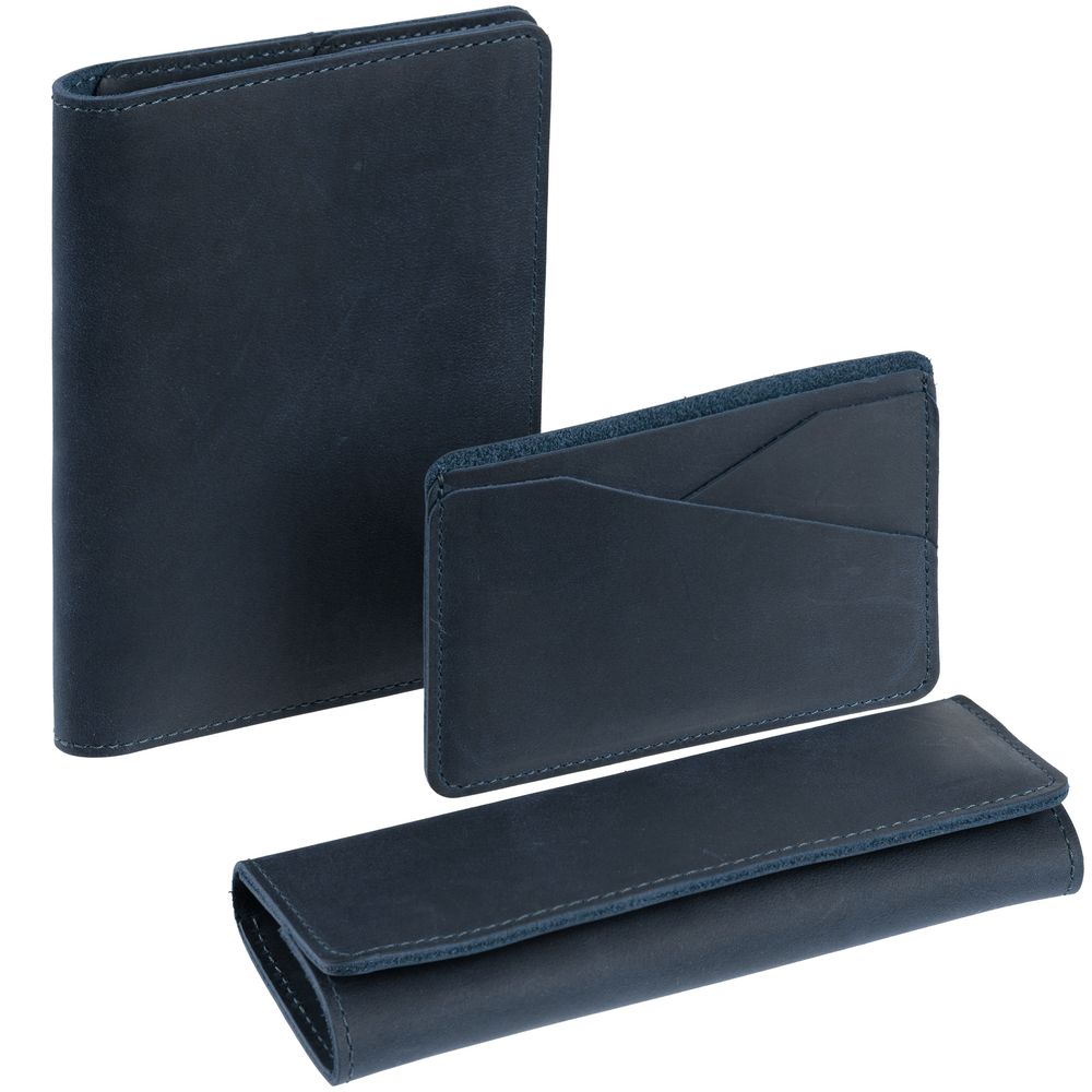 Обложка для паспорта inStream, синяя (Изображение 6)