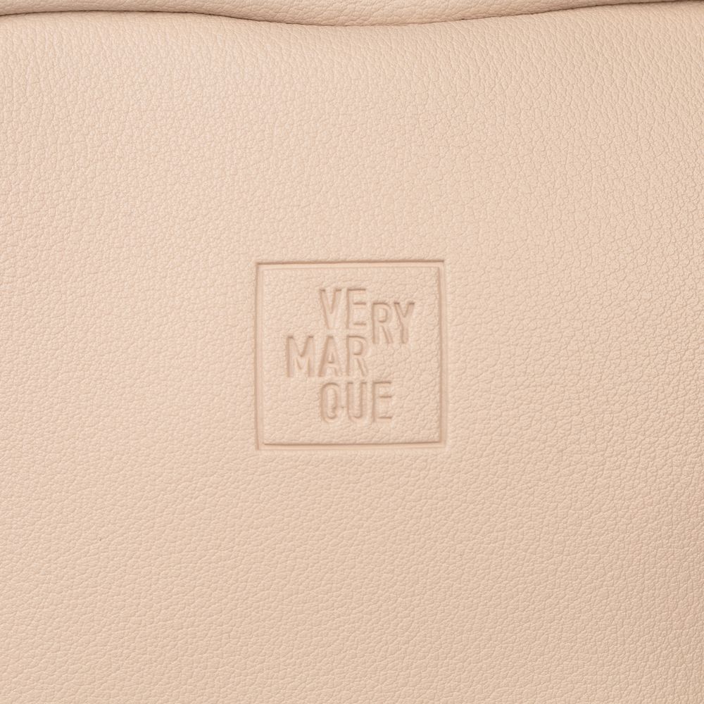 Дорожная косметичка Cubo, бежевая с логотипом (Изображение 7)