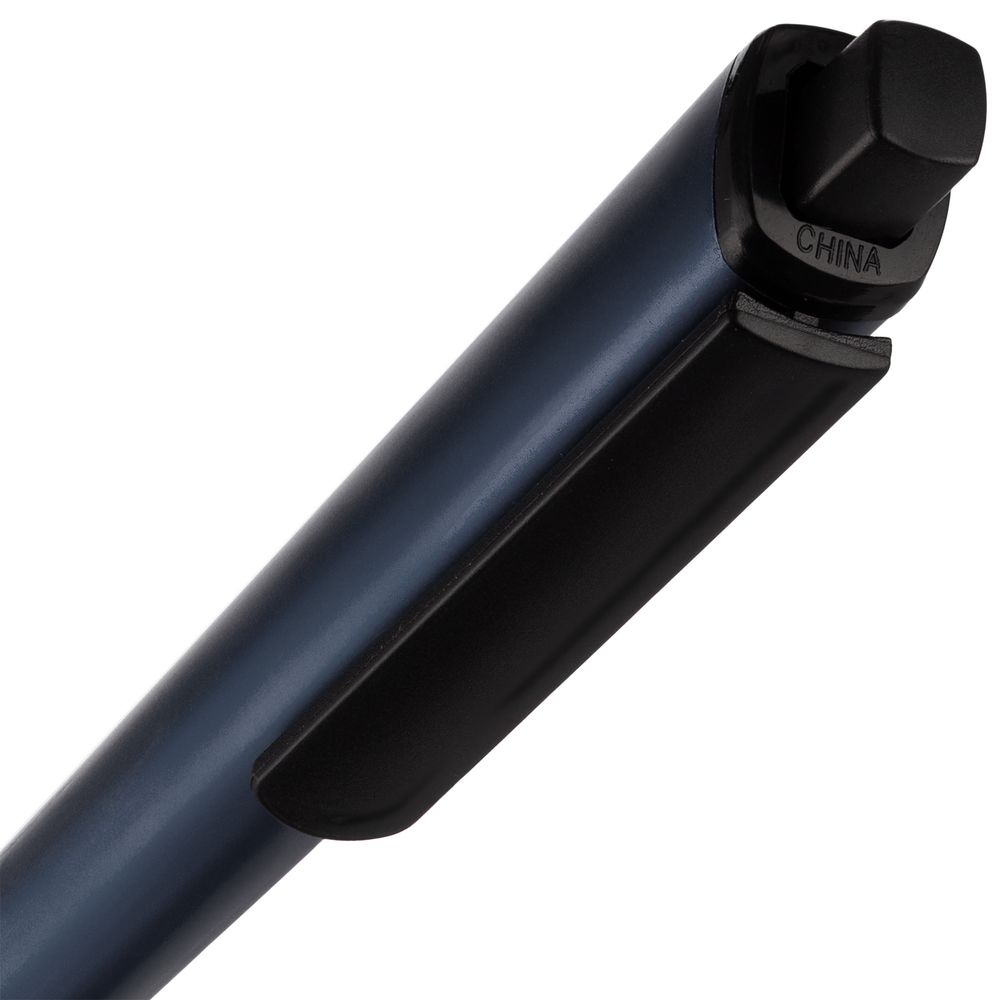 Ручка шариковая Informa, металлик, темно-синяя (Изображение 4)