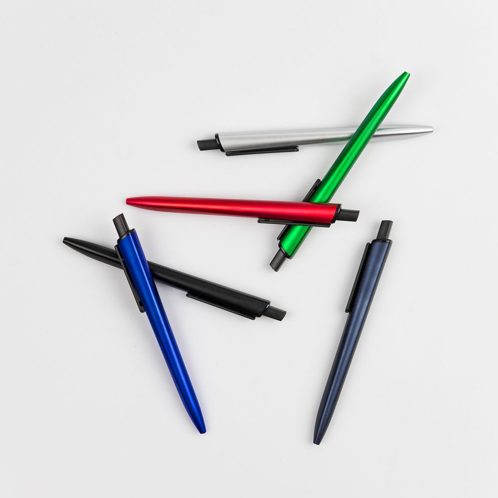 Ручка шариковая Informa, металлик, красная (Изображение 5)