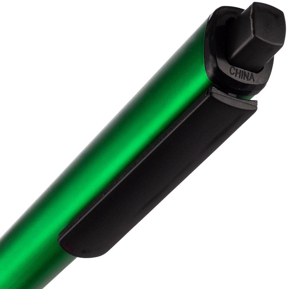 Ручка шариковая Informa, металлик, зеленая (Изображение 4)