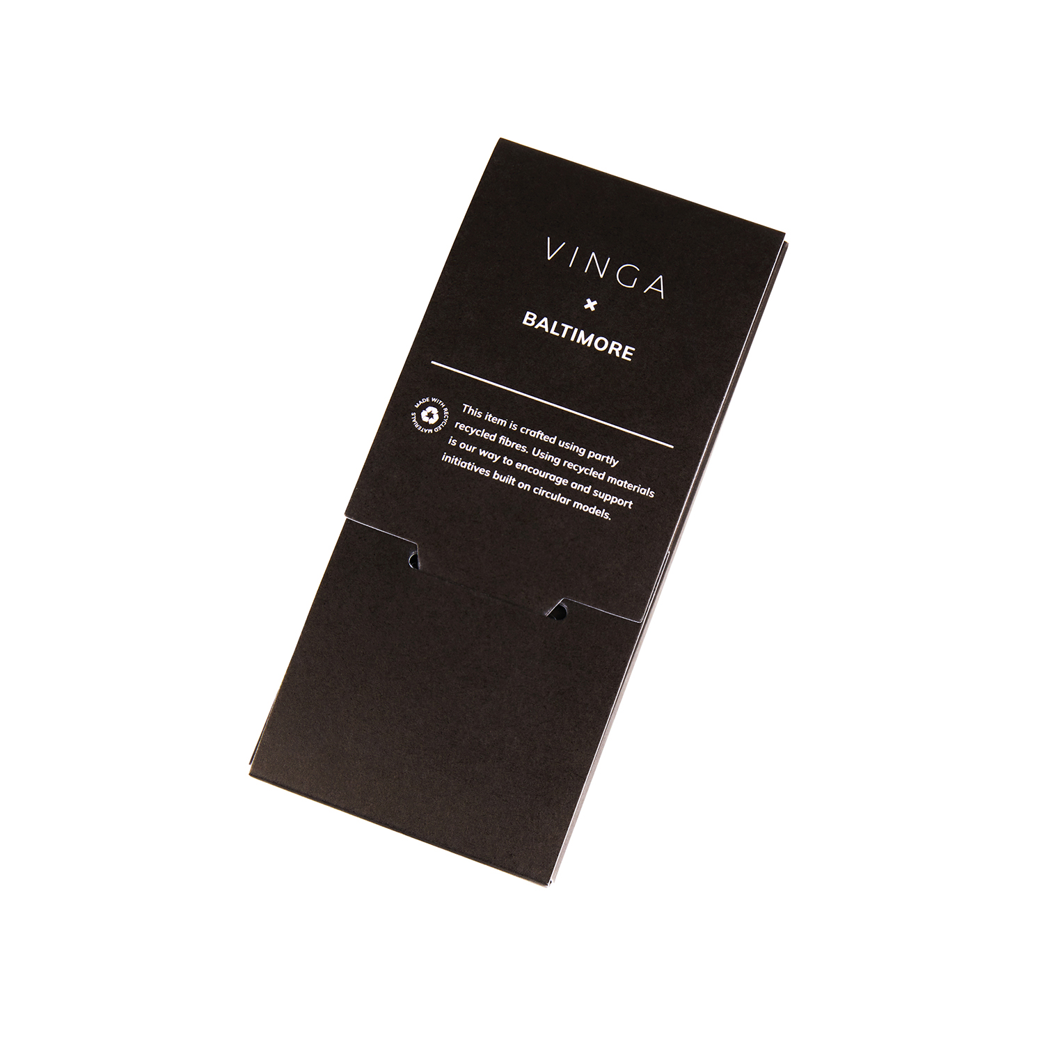 Бирка для багажа VINGA Baltimore из переработанного полиэстера RCS (Изображение 3)