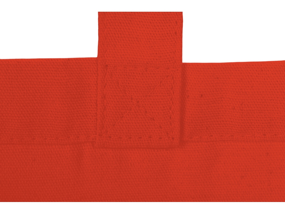 Сумка Fixy из переработанного хлопка 220 г/м2 с фиксирующей лентой (красный)  (Изображение 9)