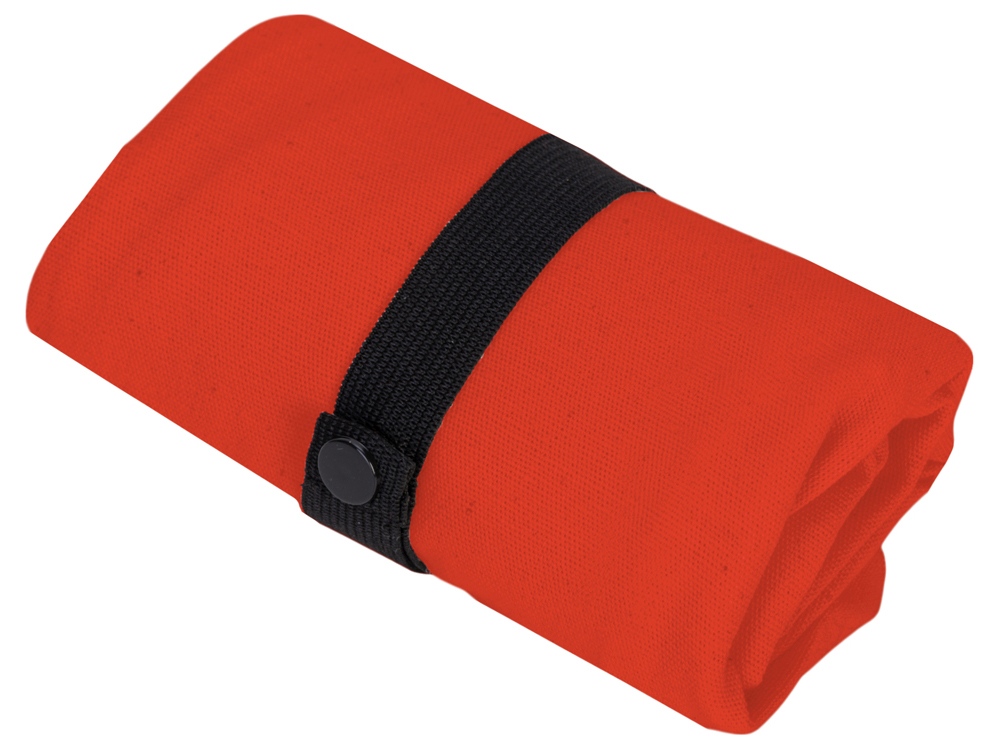 Сумка Fixy из переработанного хлопка 220 г/м2 с фиксирующей лентой (красный)  (Изображение 10)