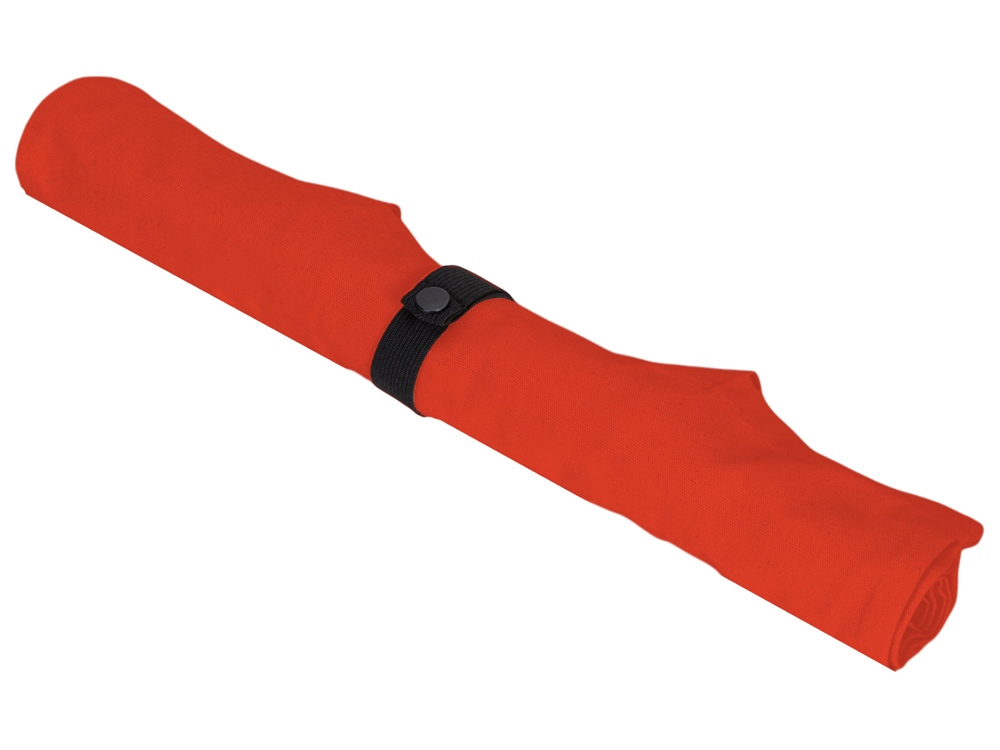 Сумка Fixy из переработанного хлопка 220 г/м2 с фиксирующей лентой (красный)  (Изображение 12)