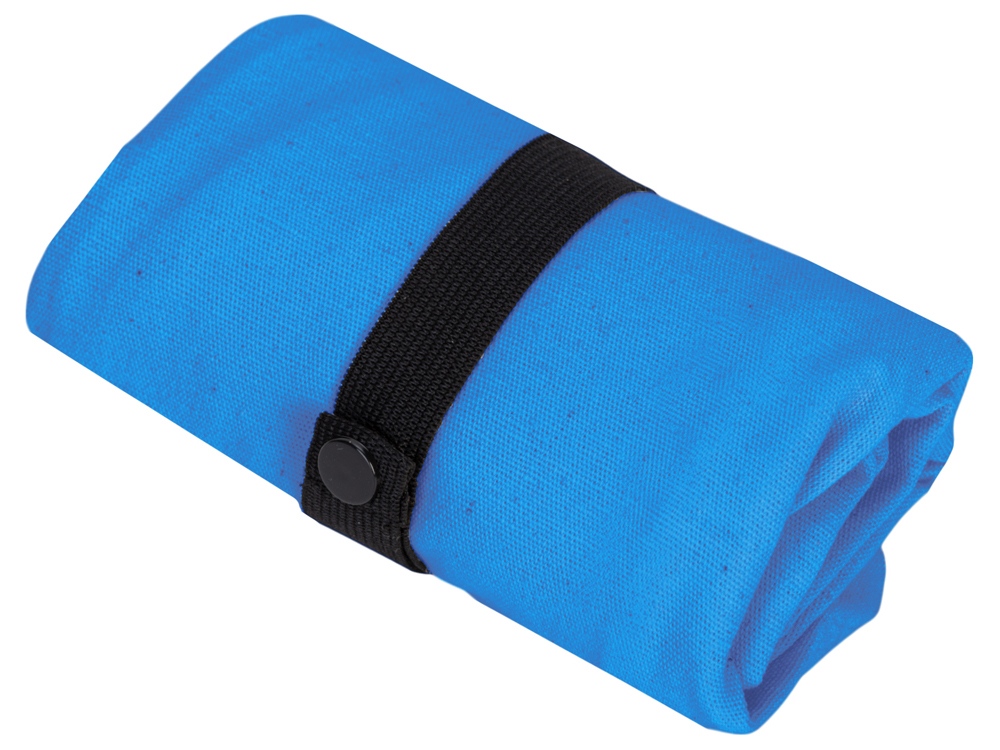 Сумка Fixy из переработанного хлопка 220 г/м2 с фиксирующей лентой (синий)  (Изображение 10)