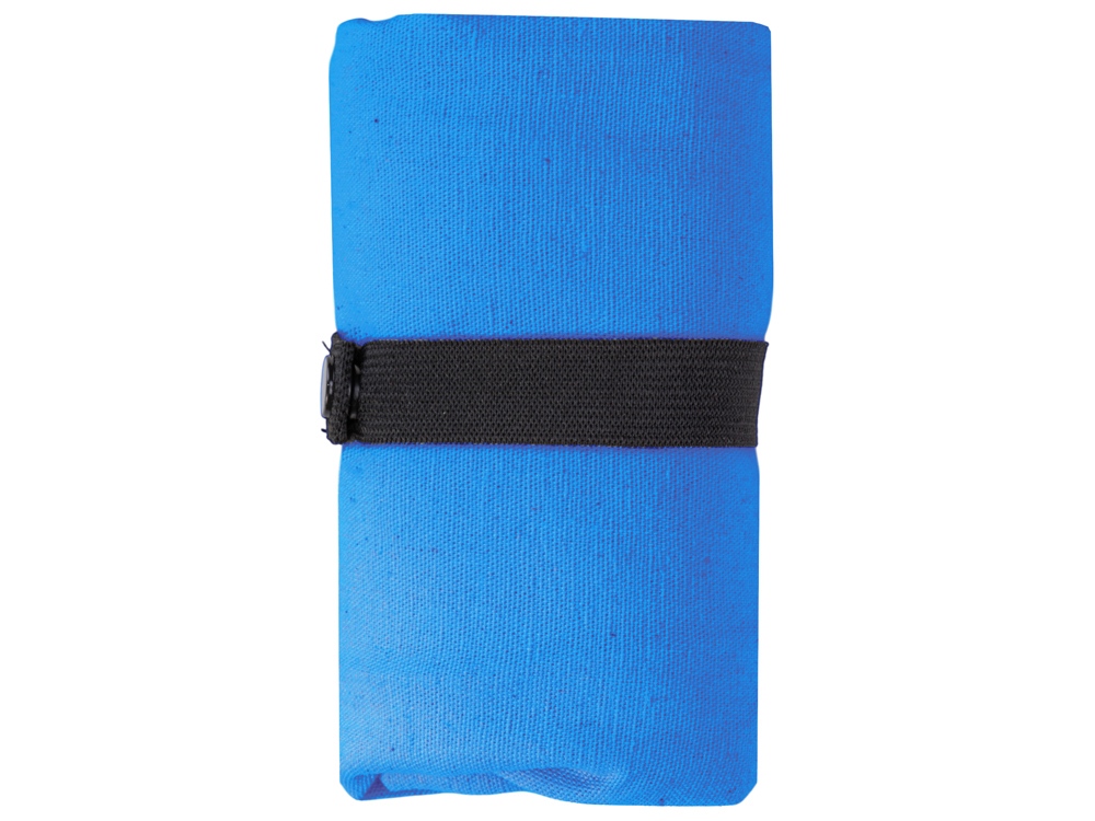 Сумка Fixy из переработанного хлопка 220 г/м2 с фиксирующей лентой (синий)  (Изображение 11)