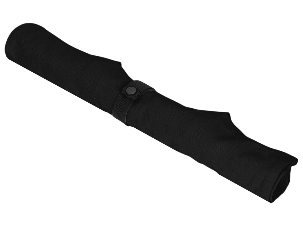 Сумка Fixy из переработанного хлопка 220 г/м2 с фиксирующей лентой (черный)  (Изображение 12)