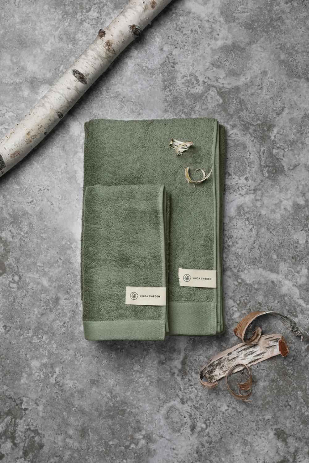 Полотенце VINGA Birch, 40x70 см (Изображение 8)