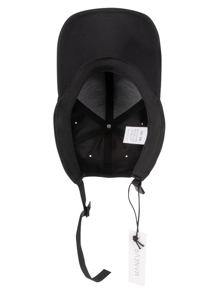 Бейсболка Kosmos, черная (Изображение 4)