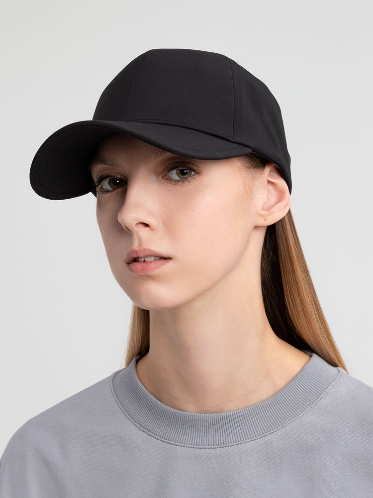 Бейсболка Kosmos, черная (Изображение 9)