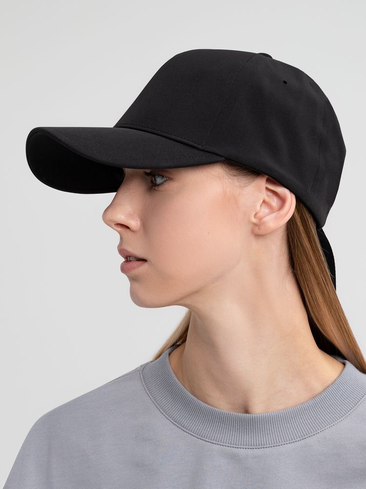 Бейсболка Kosmos, черная (Изображение 10)