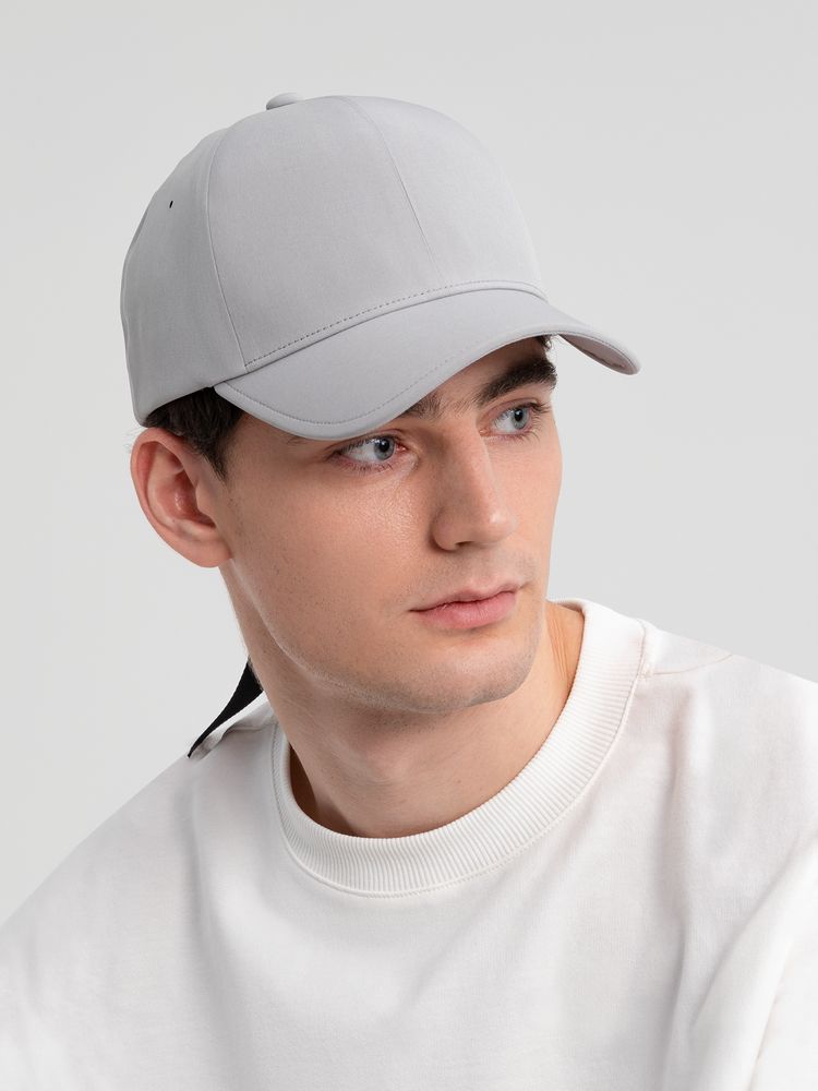 Бейсболка Kosmos, серая (Изображение 7)