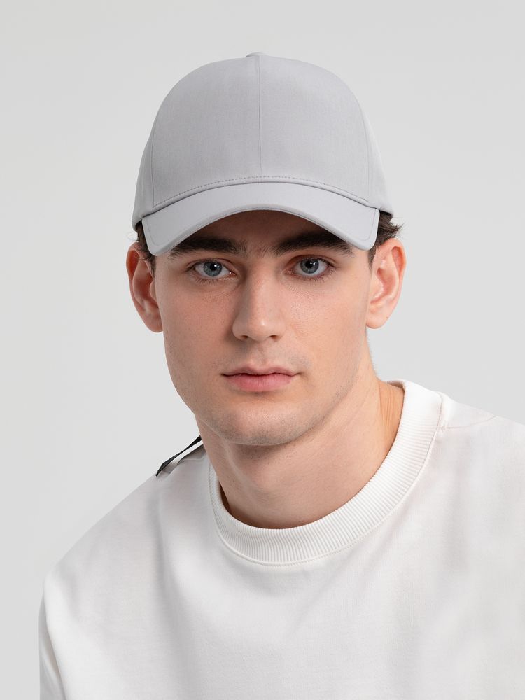Бейсболка Kosmos, серая (Изображение 8)