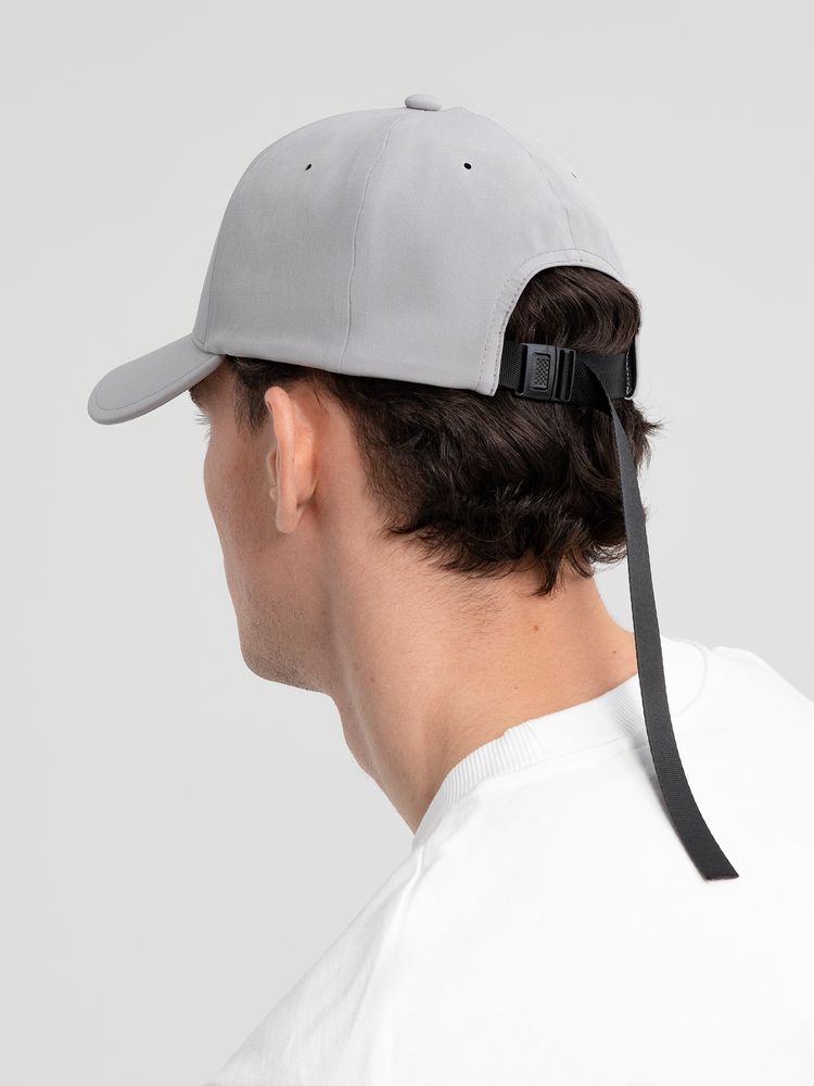 Бейсболка Kosmos, серая (Изображение 9)