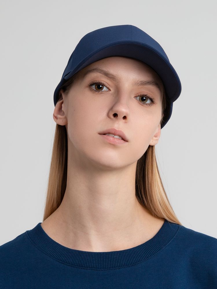 Бейсболка Kosmos, темно-синяя (Изображение 6)