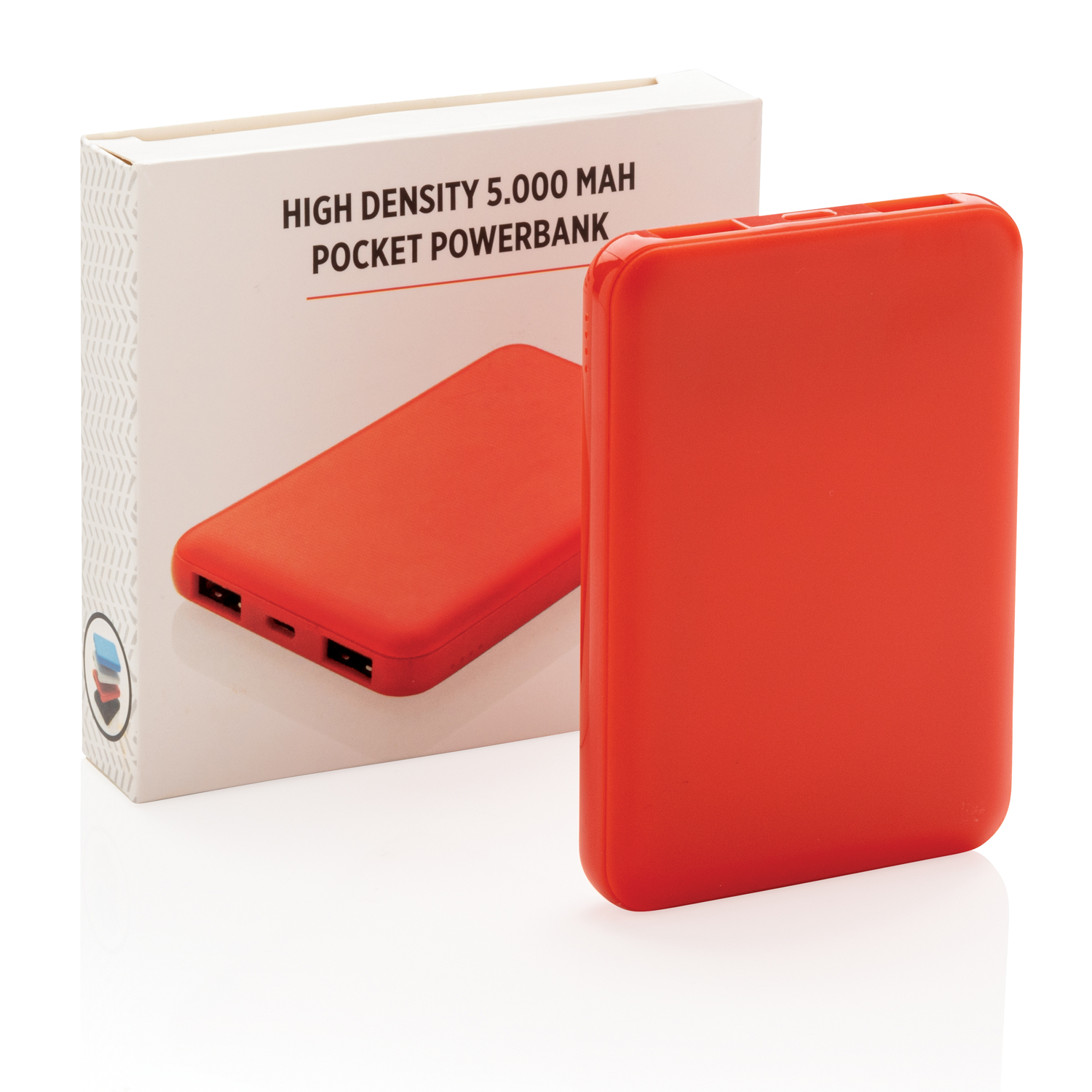 Карманный внешний аккумулятор на 5 000 мАч (Изображение 2)