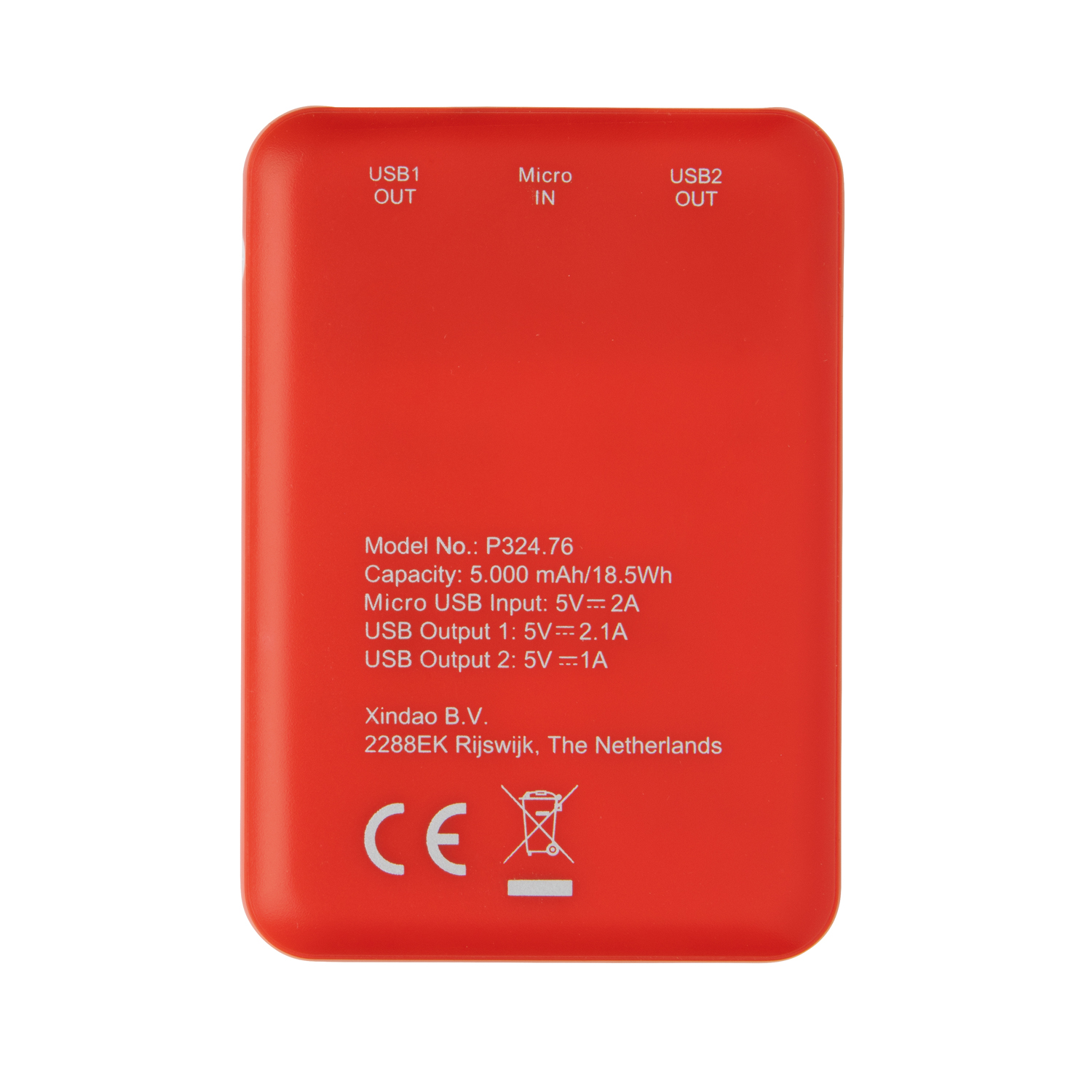 Карманный внешний аккумулятор на 5 000 мАч (Изображение 7)