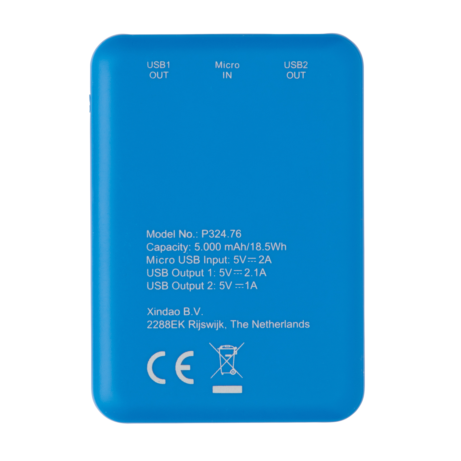 Карманный внешний аккумулятор на 5 000 мАч (Изображение 6)