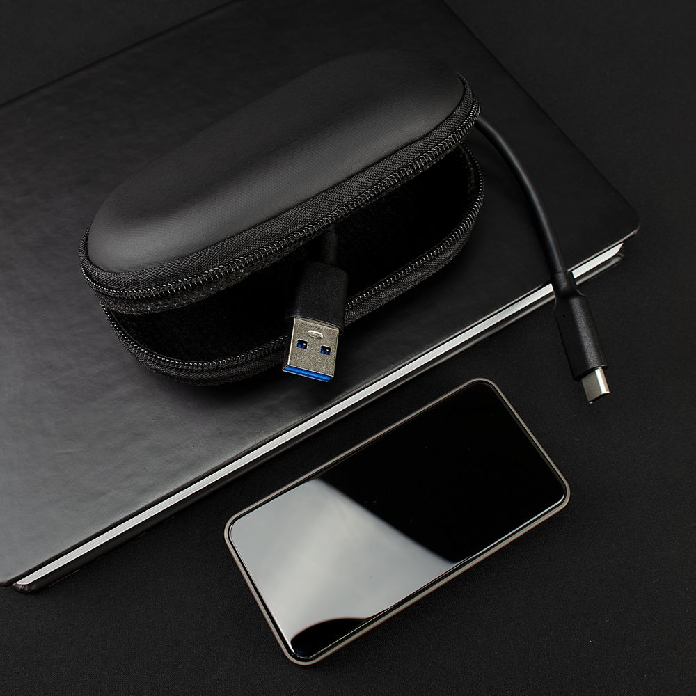 Внешний SSD диск Drop Light, с подсветкой гравировки, 512 Гб (Изображение 13)