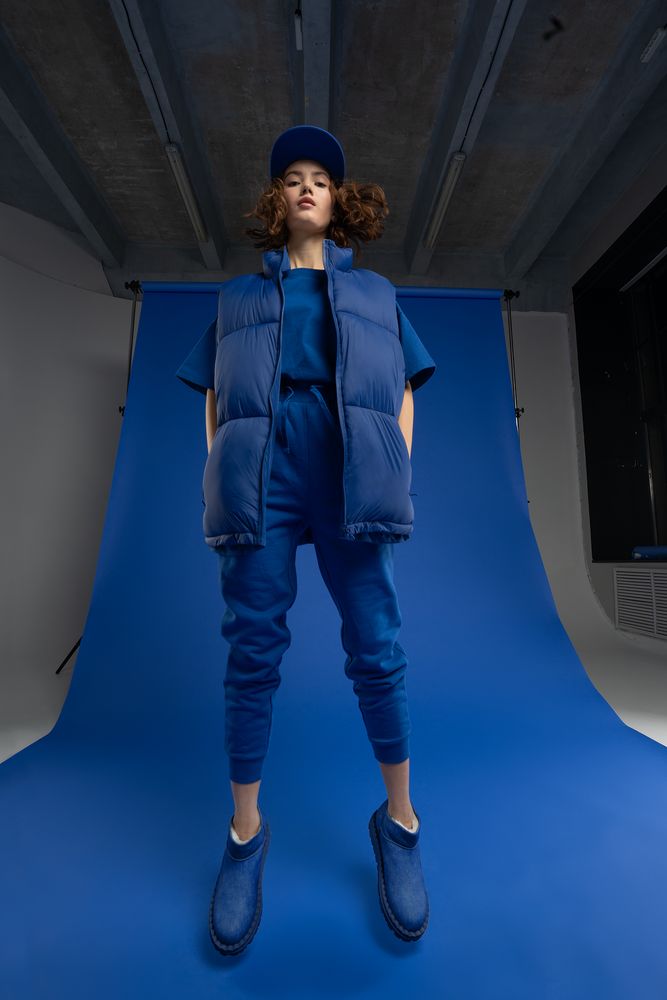 Жилет двусторонний V2, синий, размер M/L (Изображение 4)