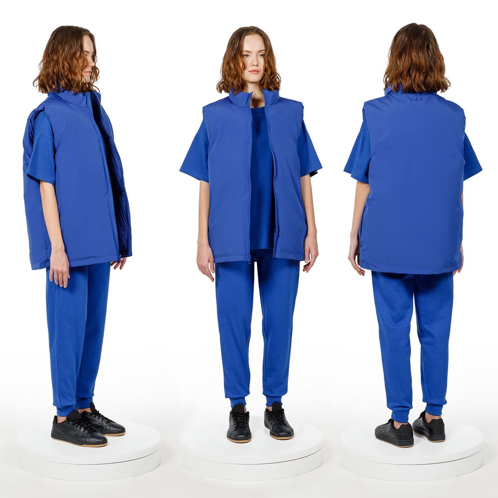 Жилет двусторонний V2, синий, размер XL/XXL (Изображение 6)