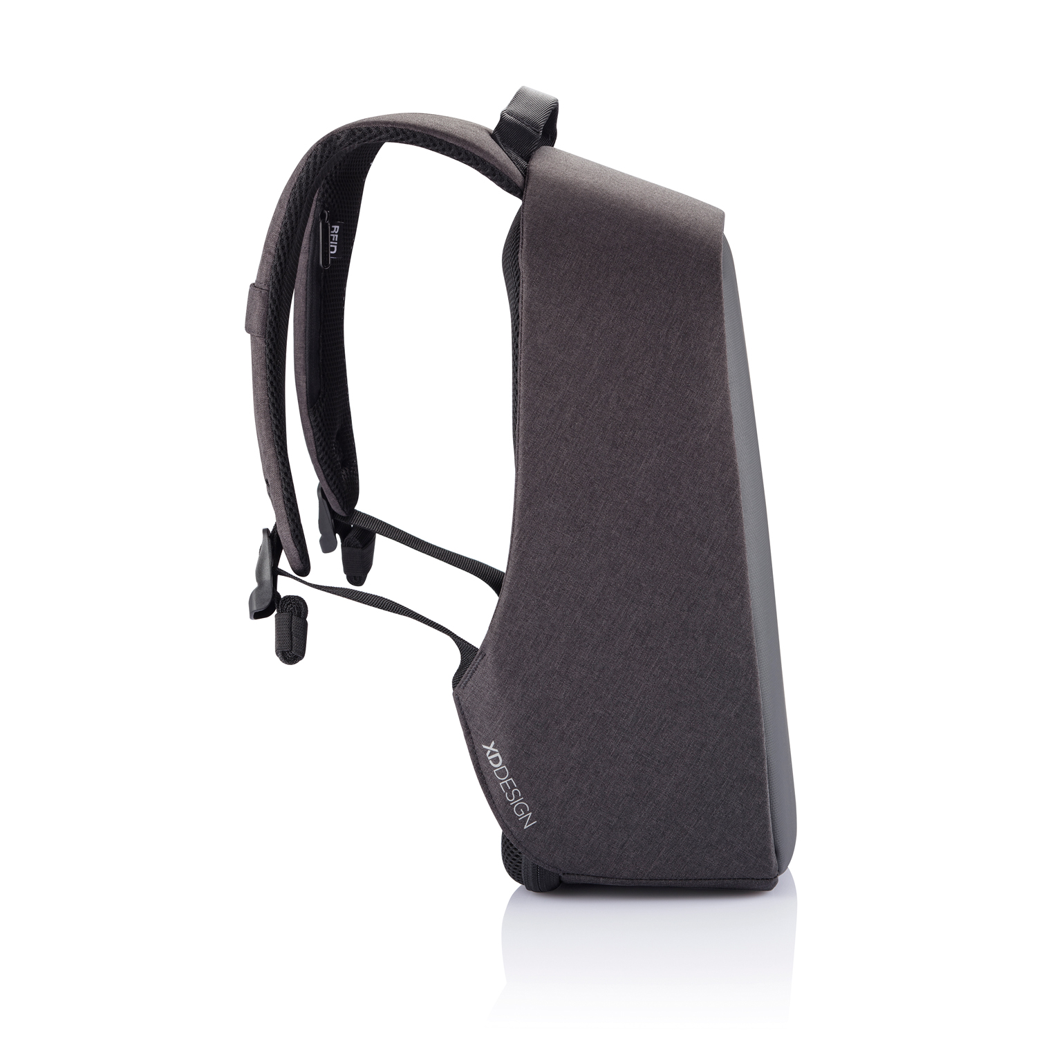 Антикражный рюкзак Bobby Hero Small, черный (Изображение 5)