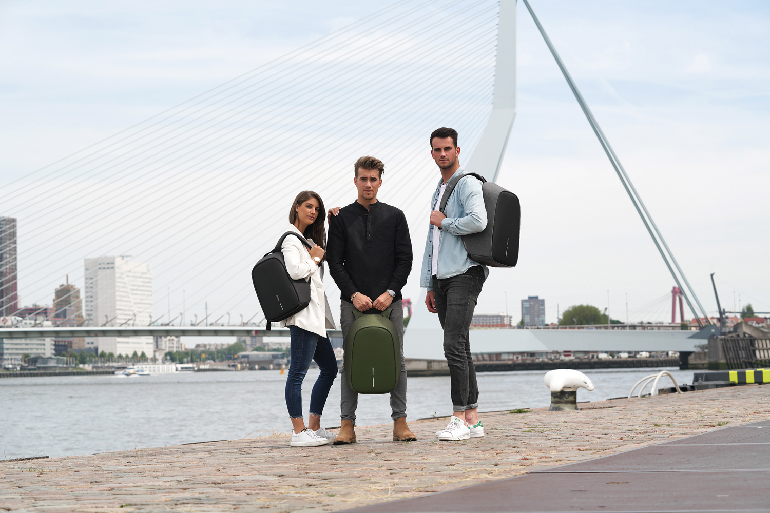 Антикражный рюкзак Bobby Hero Small, черный (Изображение 19)