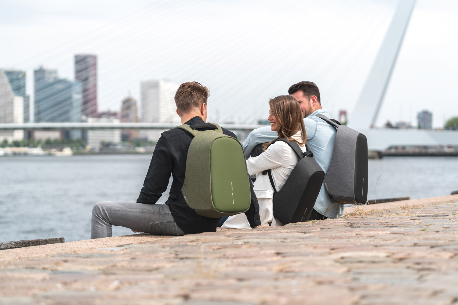 Антикражный рюкзак Bobby Hero Small, черный (Изображение 18)