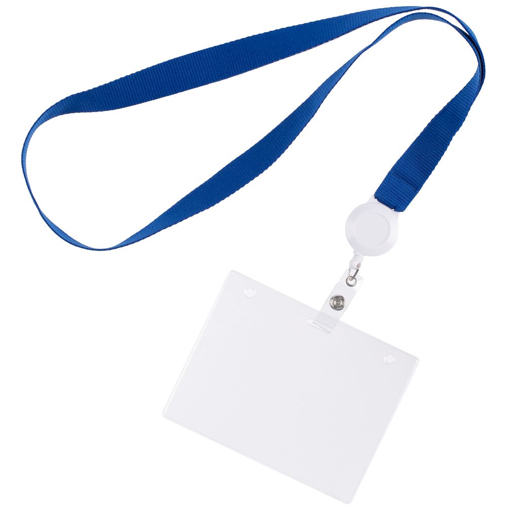 Карман для бейджа Lucid, горизонтальный, из фактурного ПВХ (Изображение 4)