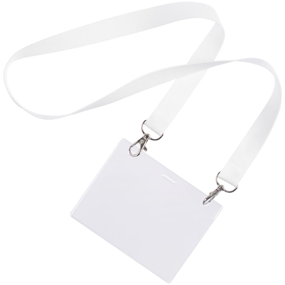 Карман для бейджа Lucid, горизонтальный, из фактурного ПВХ (Изображение 6)