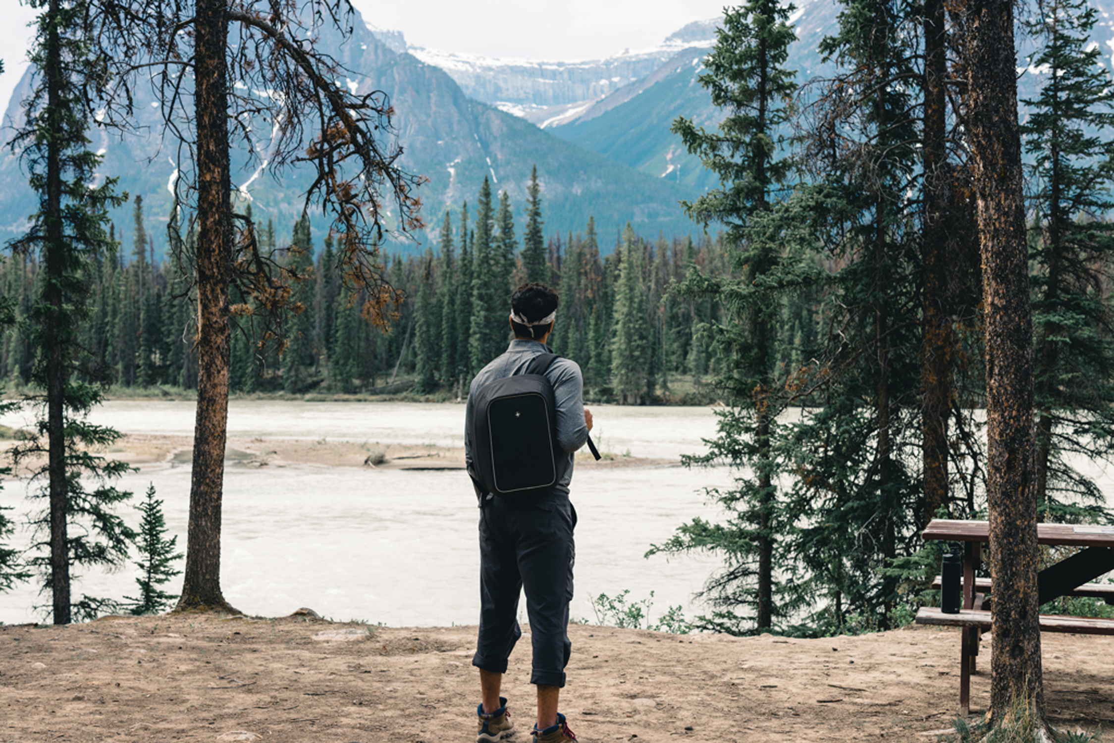 Антикражный рюкзак для ноутбука Swiss Peak из rPET AWARE™, 15,6’’ (Изображение 19)