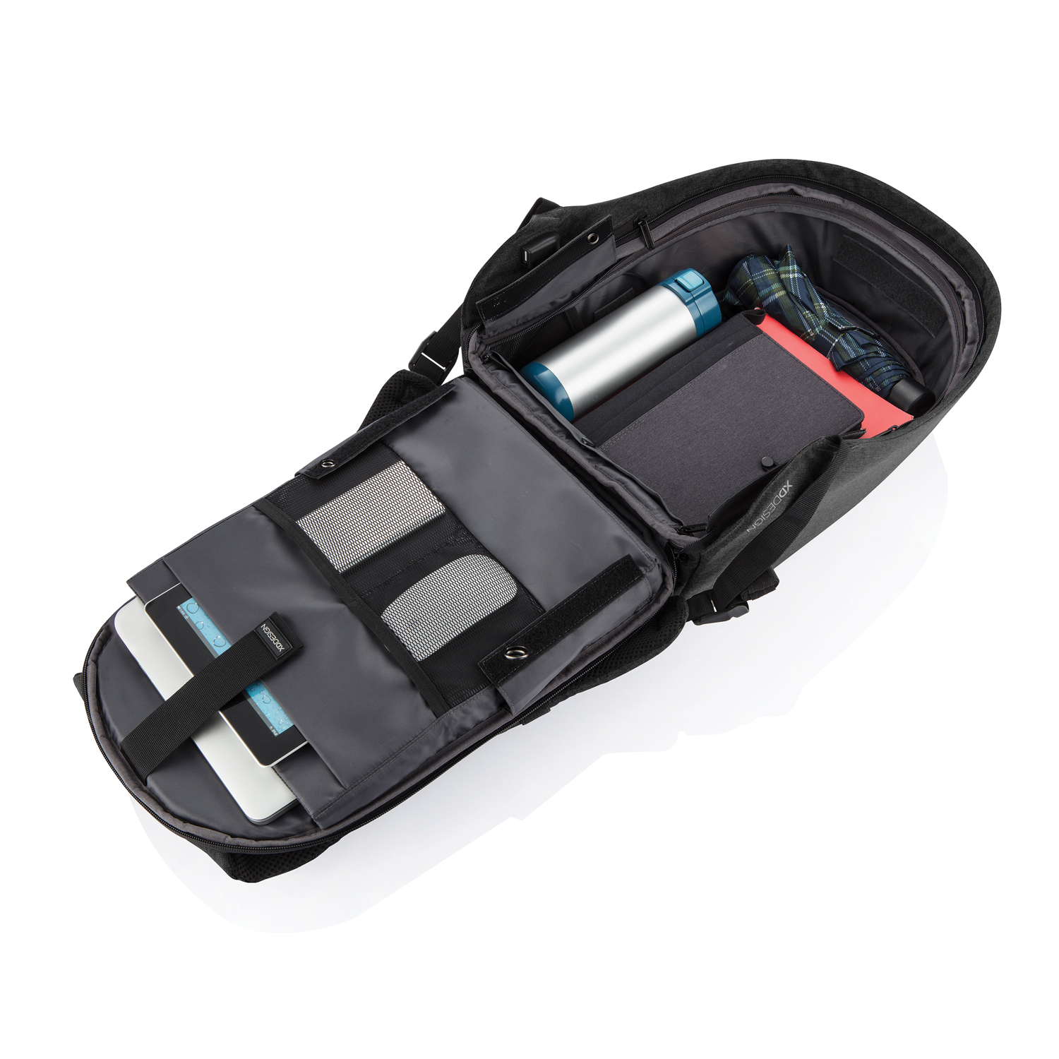 Антикражный рюкзак Bobby Hero  XL, серый (Изображение 21)