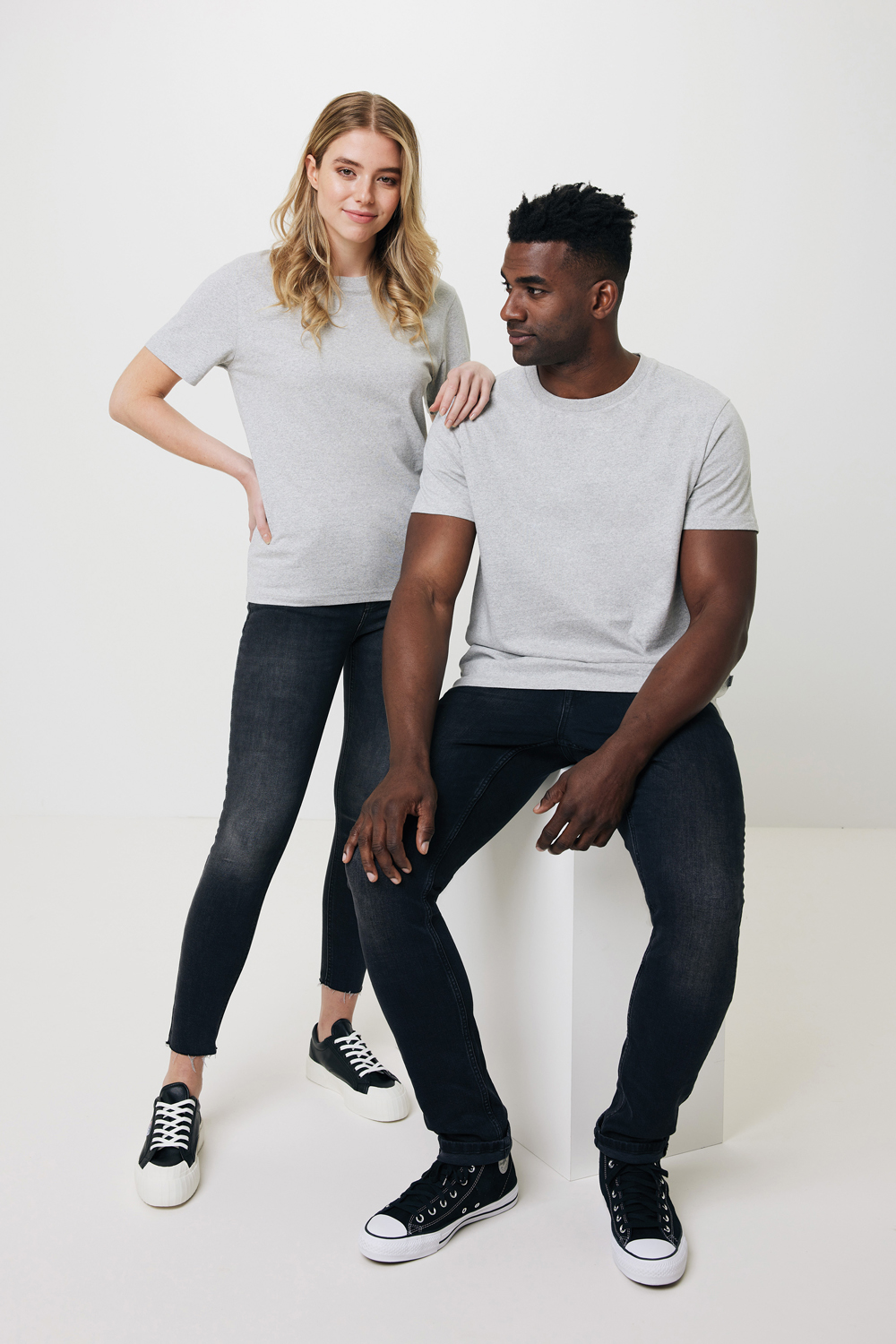 Футболка Iqoniq Manuel из переработанного неокрашенного хлопка, унисекс, 180 г/м² (Изображение 18)