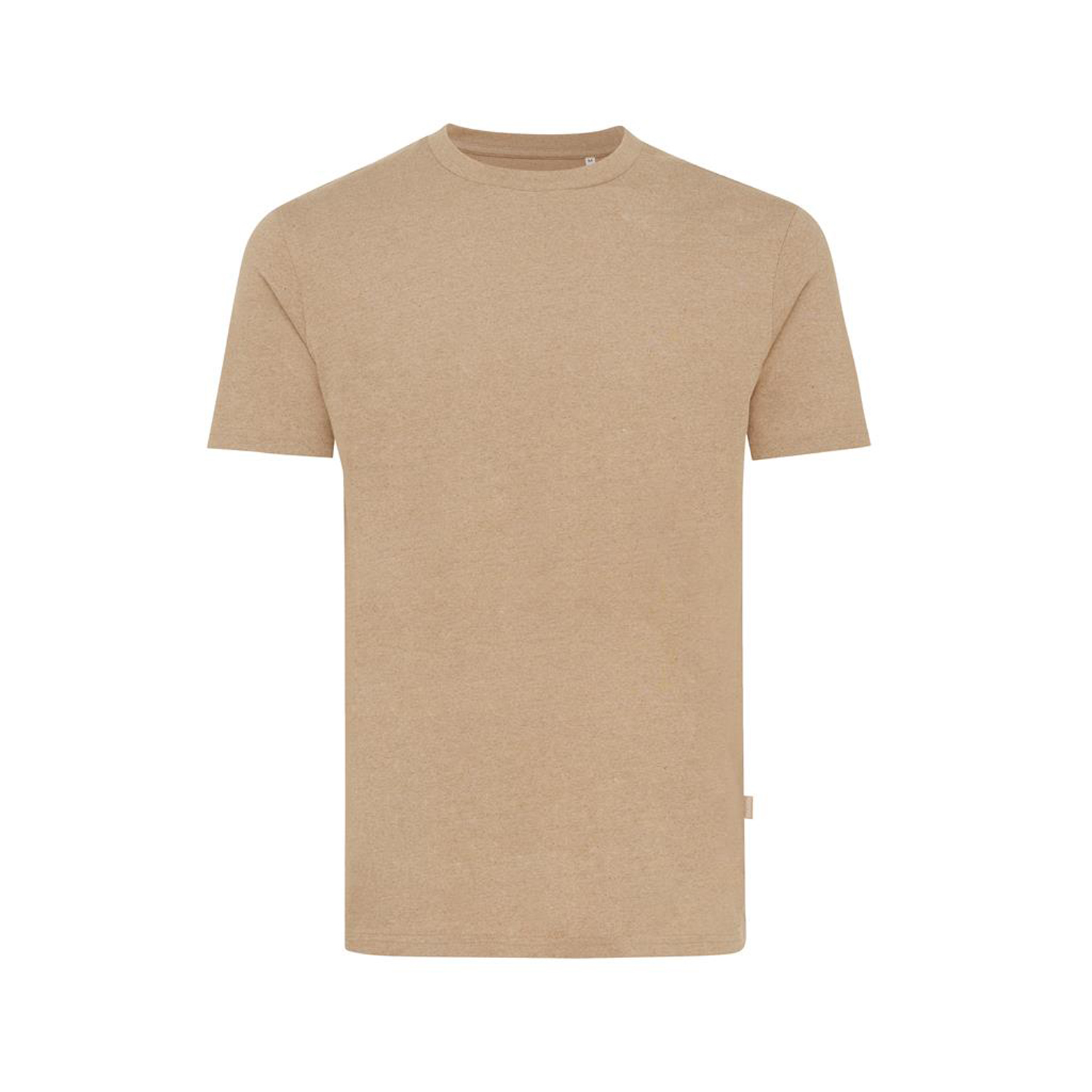 Футболка Iqoniq Manuel из переработанного неокрашенного хлопка, унисекс, 180 г/м² (Изображение 1)