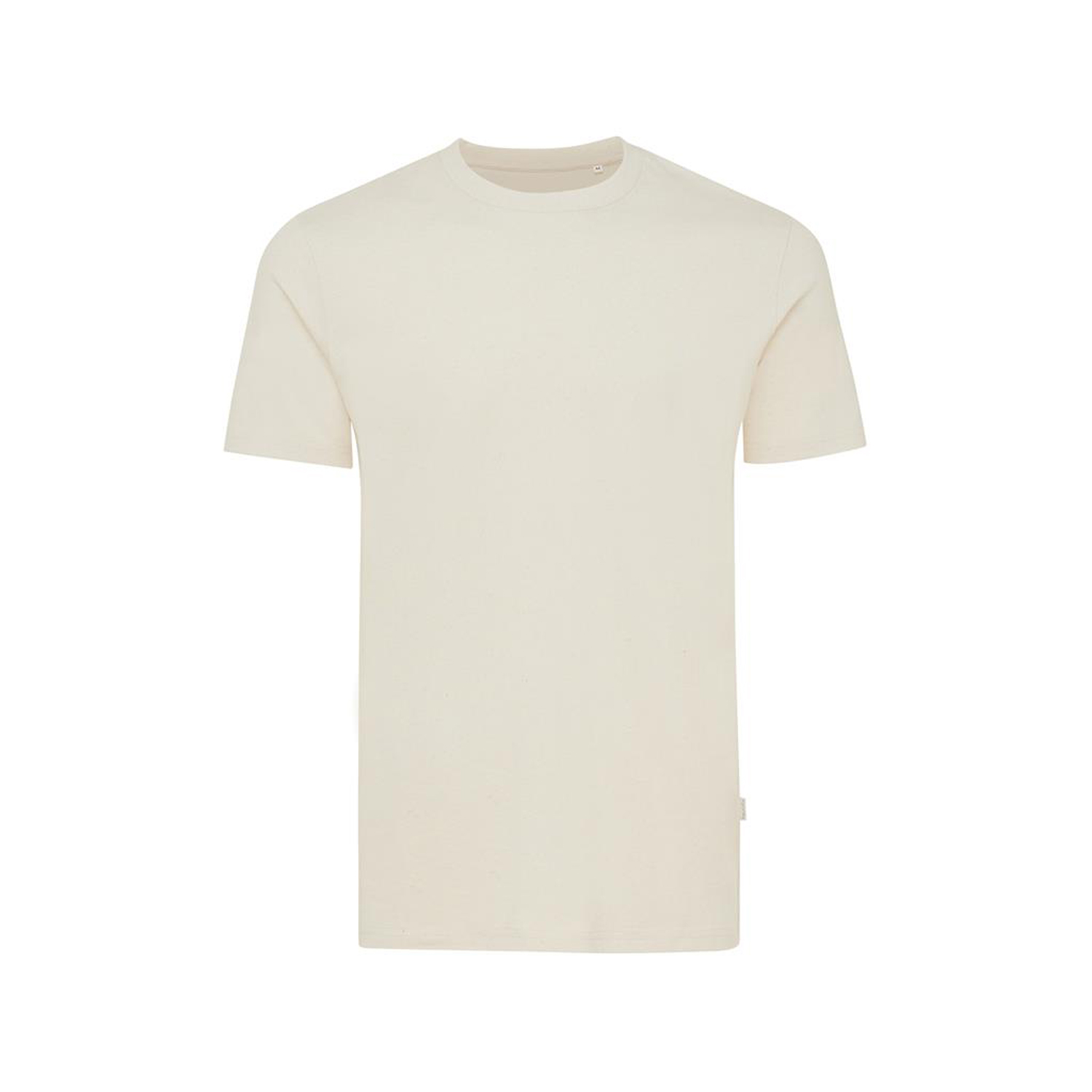 Футболка Iqoniq Manuel из переработанного неокрашенного хлопка, унисекс, 180 г/м² (Изображение 1)