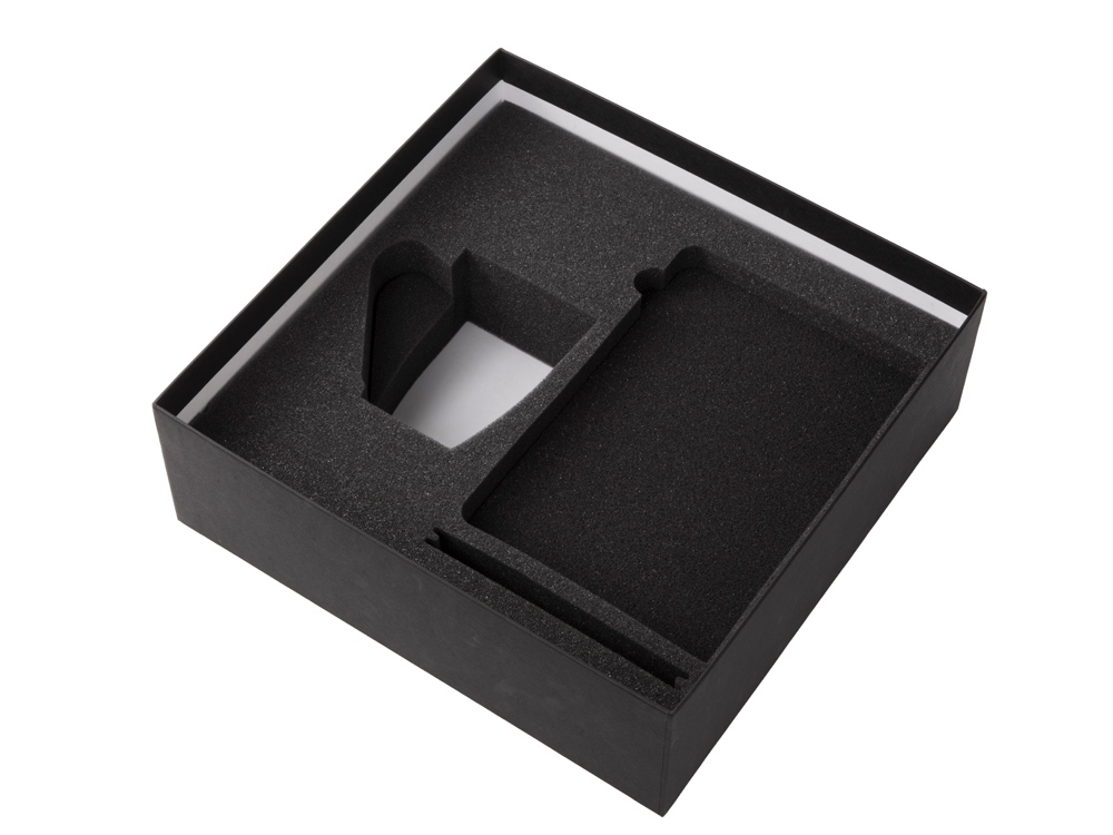 Подарочный набор COLOR IT c блокнотом, ручкой и кружкой (оранжевый) гибкая обложка (Изображение 3)