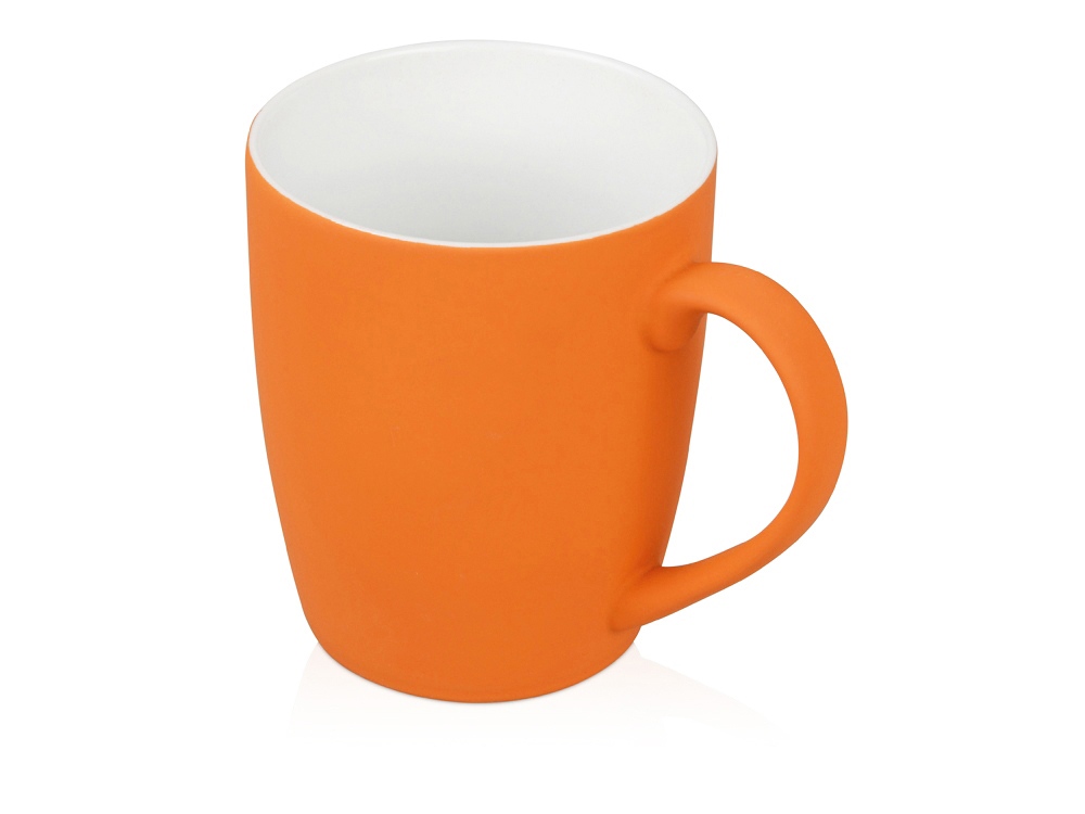 Подарочный набор COLOR IT c блокнотом, ручкой и кружкой (оранжевый) твердая обложка (Изображение 6)