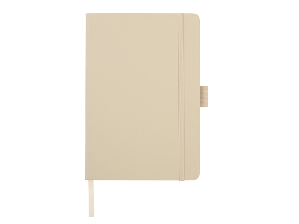 Блокнот А5 в твердой обложке Vision 2.0 soft-touch (бежевый)  (Изображение 3)