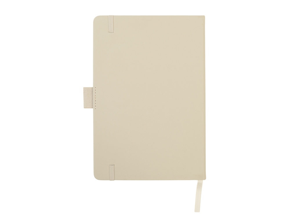 Блокнот А5 в твердой обложке Vision 2.0 soft-touch (бежевый)  (Изображение 4)