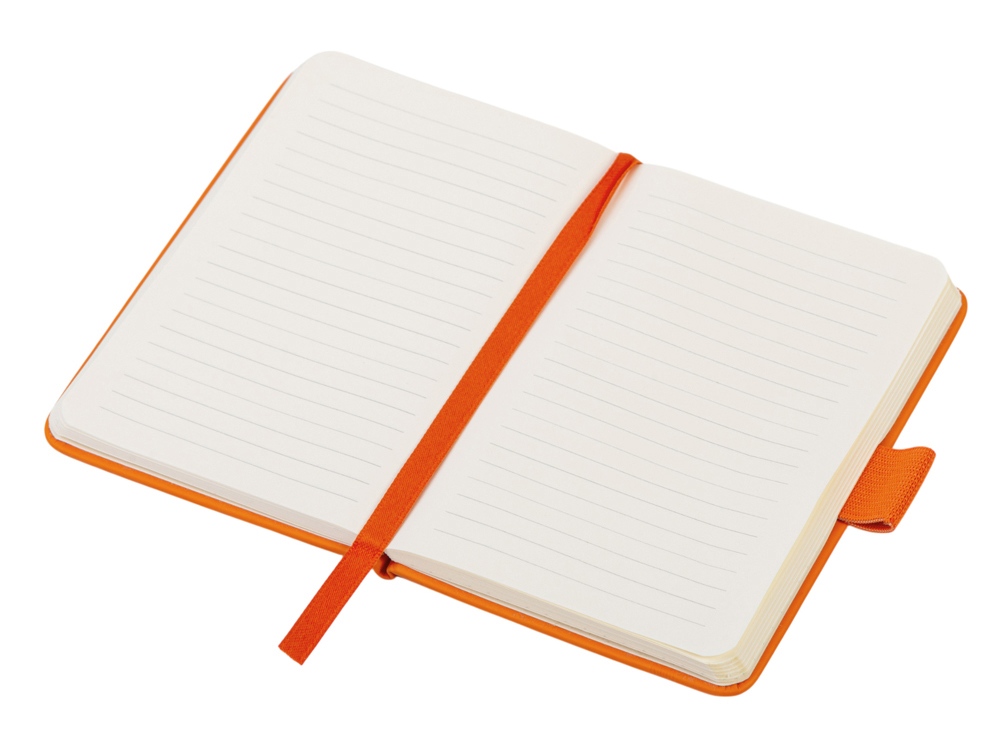 Блокнот А6 в твердой обложке Vision 2.0 soft-touch (оранжевый) А6 (Изображение 2)