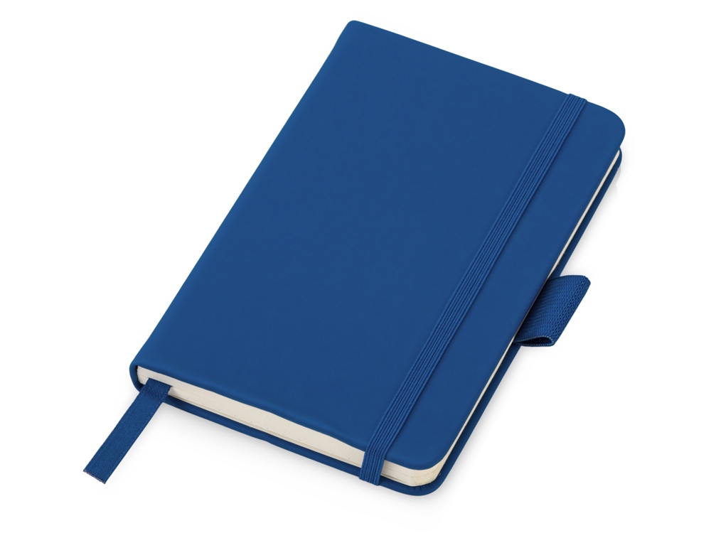 Блокнот А6 в твердой обложке Vision 2.0 soft-touch (синий) А6 (Изображение 1)