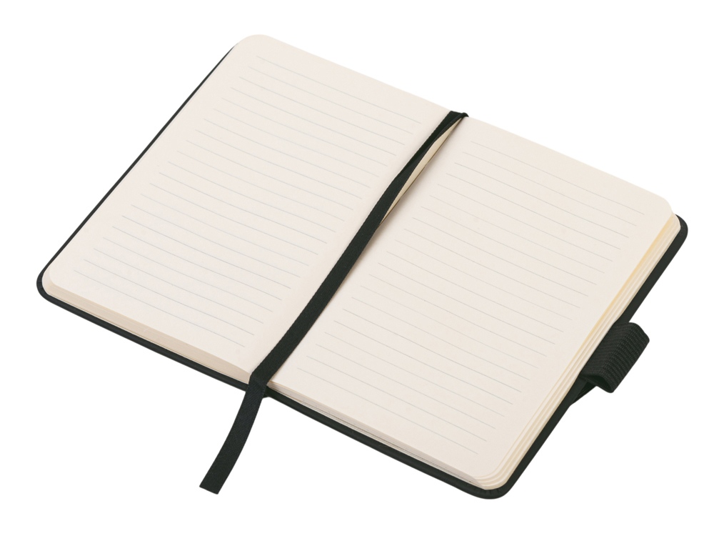 Блокнот А6 в твердой обложке Vision 2.0 soft-touch (черный) А6 (Изображение 2)