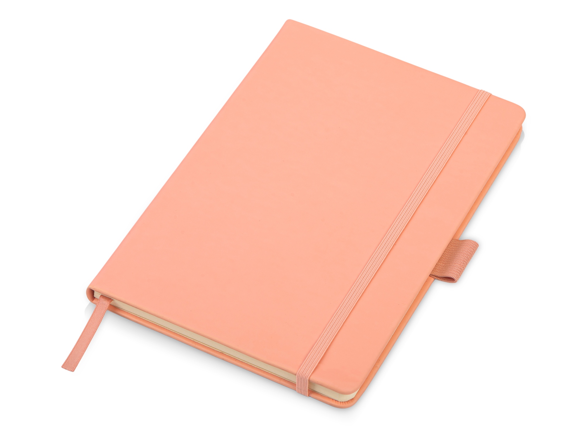 Блокнот А5 в твердой обложке Vision 2.0 soft-touch (пыльная роза)  (Изображение 1)