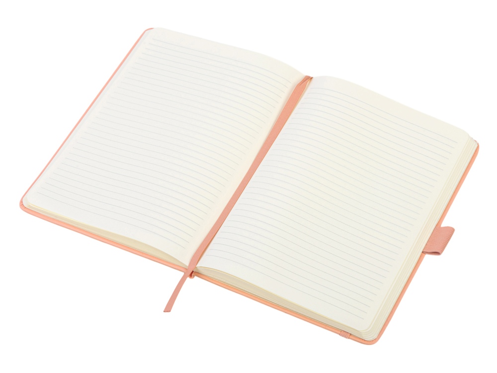 Блокнот А5 в твердой обложке Vision 2.0 soft-touch (пыльная роза)  (Изображение 2)