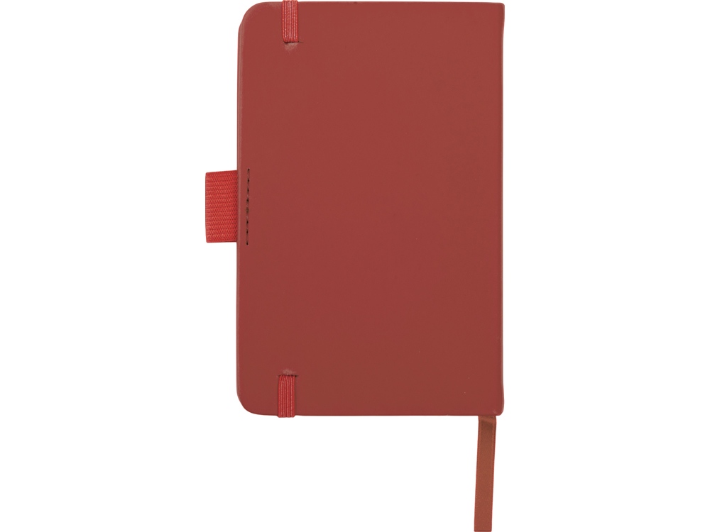 Блокнот А6 в твердой обложке Vision 2.0 soft-touch (красный) А6 (Изображение 4)