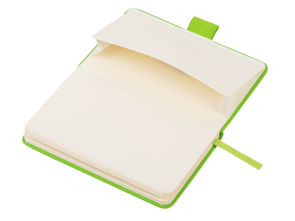 Блокнот А6 в твердой обложке Vision 2.0 soft-touch (зеленое яблоко) А6 (Изображение 5)