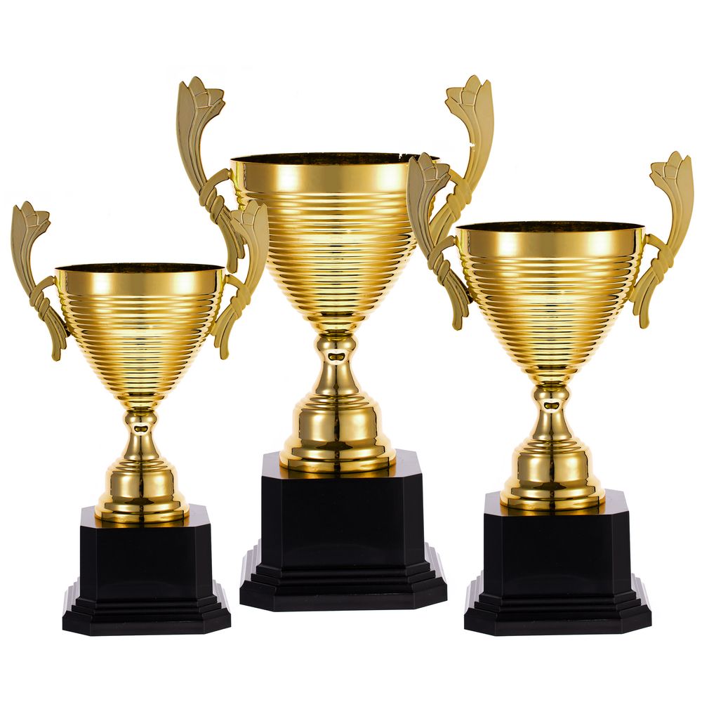 Кубок Floretta Oval, средний, золотистый (Изображение 4)