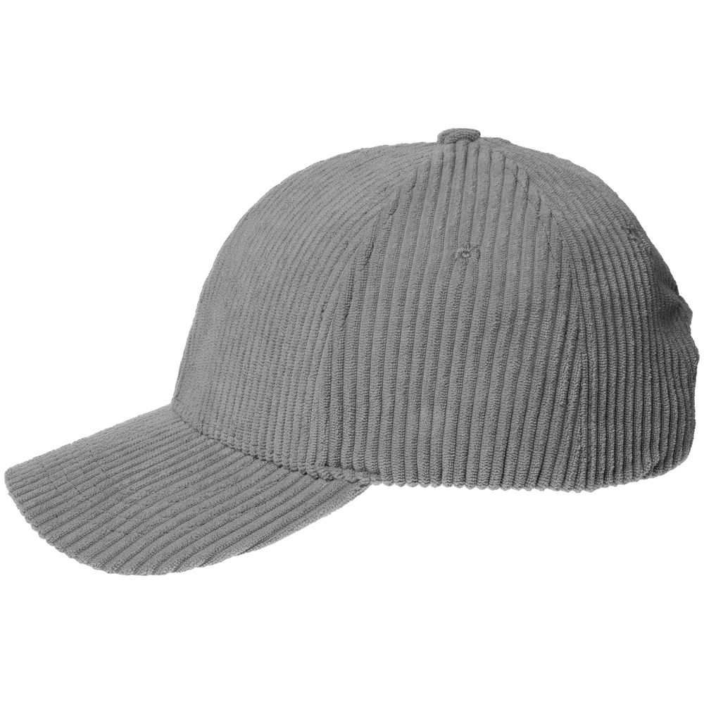 Бейсболка Soft Core, серая (Изображение 2)